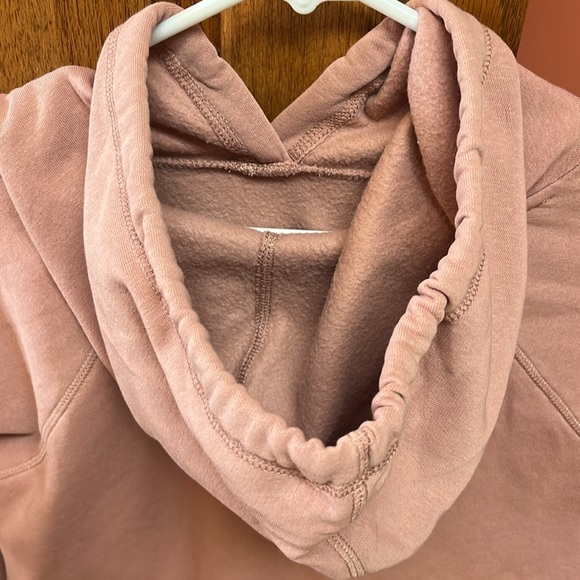 Roxy Pink Hoodie Sweatshirt with Graphic Design - Picture 3 of 7